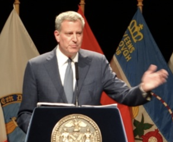 NYC Mayor Bill de Blasio - Two Term NYC Mayor 2013 - 2021