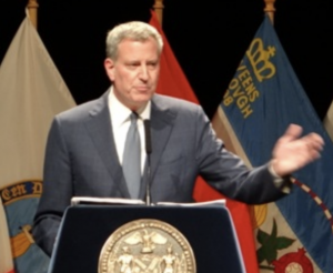 NYC Mayor Bill de Blasio - Two Term NYC Mayor 2013 - 2021