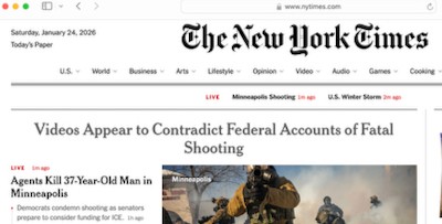 ICE kills 2nd citizen in two weeks in Minneapolis Minn ICE murders in Minnesota?